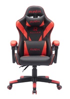 Chaise de jeu de course ergonomique en cuir PVC avec oreillers pour le cou et les lombaires Nouveau style pour le confort et le soutien