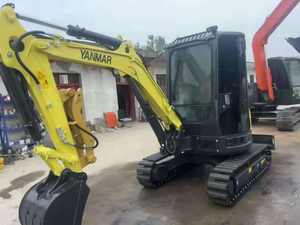 Bonne performance utilisé YANGMA VIO35 Mini Excavaton 3,5 tonnes avec composants de base moteur boîte de vitesses pompe à bas prix - Product Image 4