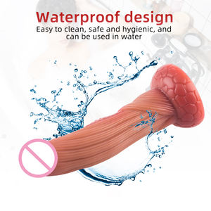 China Fabriek Groothandel Huid Gevoel Realistische Zachte Sexy Enorme Dildo Voor Vrouwelijke Masturbator - Product Image 6