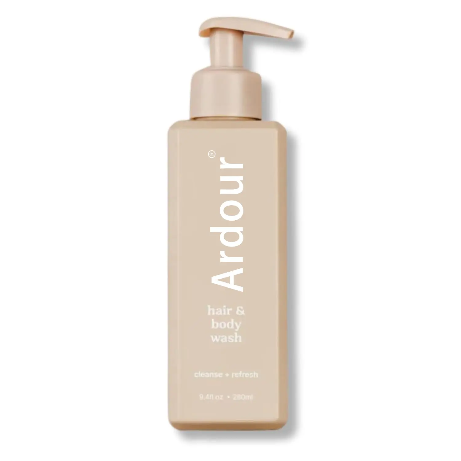 Adequado para pele sensível, shampoo hidratante natural sem fragrância e lavagem corporal, perfume de baunilha, ingredientes limpos e hidratante