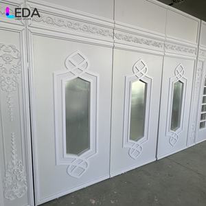 Leda ฉากหลังอะคริลิคสีขาวสวยสง่าทนทานแบบถอดออกได้ตกแต่งผนังสำหรับงานปาร์ตี้ - Product Image 5