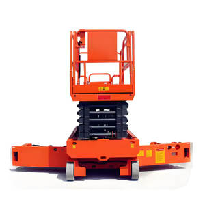 Penjualan gunting kecil hidrolik listrik Platform udara 6-14m harga rendah - Product Image 2