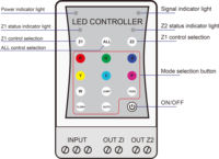 Controlador WiFi Inteligente de 2 Cables, Versión Tuya, Receptor Inalámbrico para Sistema de Iluminación LED, CA/CC 12V-24V, Control de 2 Vías, Aplicación Smart Life