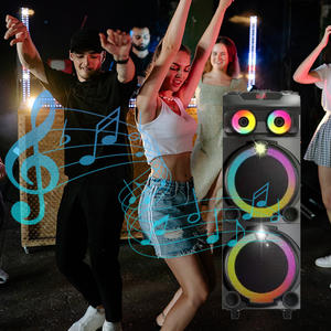 Enceinte de fête double 12 pouces Parlante Big TWS rechargeable de bonne qualité avec lumière cool, double microphone sans fil BK-1230 DR-1230 - Product Image 6