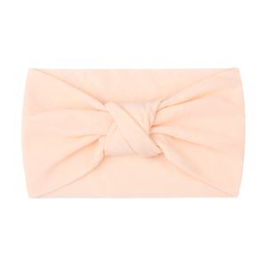 Accesorios <span class=keywords><strong>para</strong></span> el cabello <span class=keywords><strong>de</strong></span> nailon <span class=keywords><strong>para</strong></span> bebés, turbante con lazo, diadema <span class=keywords><strong>para</strong></span> recién nacidos - Product Image 4