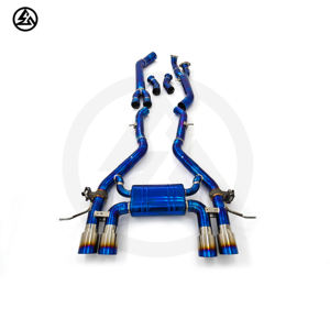 Envío rápido CSZ <span class=keywords><strong>titanio</strong></span> Valvetronic escape para BMW S58 M3 G80 M4 G82 3,0 T G87 M2 solo 3,5 "tubo medio con válvula Catback silenciador - Product Image 6