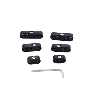 7mm 8mm Black Spark Plug Wire Separators For Chevy Ford