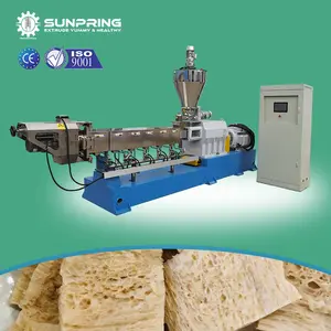 SunPring tvp meat making machine tvp extruder extruder for (tsp )soya chunkssoya meat extrusion machine