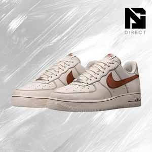 Nike Air Force 1 07 Lv8 Ivory Saddle Brown, Zapatillas de Moda de Lujo, Unisex, Casuales - Product Image 2