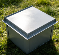 Boîte de jonction étanche en tôle métallique personnalisable BlackIron OEM