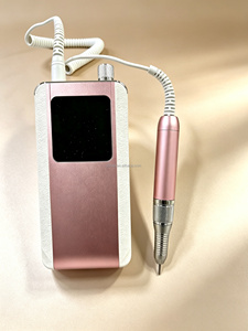 Perceuse à ongles sans fil 60W 35000 tr/min avec écran HD, ponceuse à ongles portable de bureau, faible bruit, machine de manucure professionnelle pour l'art des ongles - Product Image 1