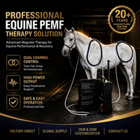 Appareil de thérapie par ondes magnétiques pour chevaux, dispositif PEMF à champ électromagnétique pulsé pour soulager la douleur