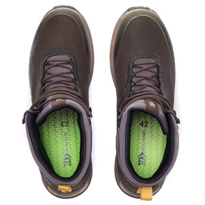 Elkland Men's <b>Waterproof</b> Suede Hiking Boots-Autumn Casual Outdoor Trekking Shoes Rubber Outsole Slip Resistant Breathable Light - Product Image 5