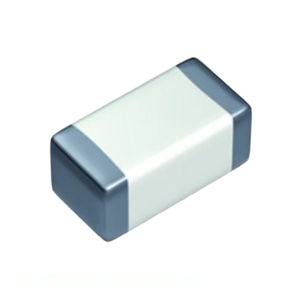 ตัวเก็บประจุเซรามิกแบบติดบนพื้นผิว MCARQ105SCG6R2CFRA01 รุ่น 0402 (1005 เมตริก) 6.2 ปิโควัตต์  ชนิด CER 6.2PF 250V C0G/CG 0402 - Product Image 1
