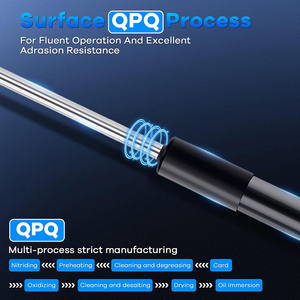 1200n khí strut nâng Ottoman thủy lực khí nâng Murphy Tường Khung hỗ trợ <span class=keywords><strong>300M</strong></span> 600N cho hộp công cụ - Product Image 2