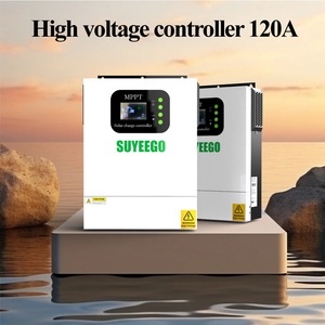 Suyeego 120A PV 500V 6500W tích hợp Cổng giao tiếp wifi Đầu vào 18A <span class=keywords><strong>48V</strong></span> MPPT Bộ điều khiển sạc năng lượng mặt trời với nút bật/tắt - Product Image 4