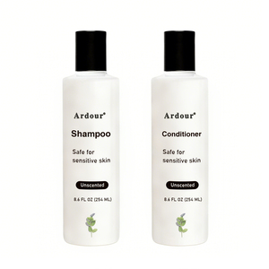 Shampooing Gel 2-en-1 à l'Huile d'Argan et à l'Huile de Ricin, Biotine, Anti-Chute et Anti-Pelliculaire, Entièrement Naturel, pour la Croissance et l'Épaississement des Cheveux - Product Image 2