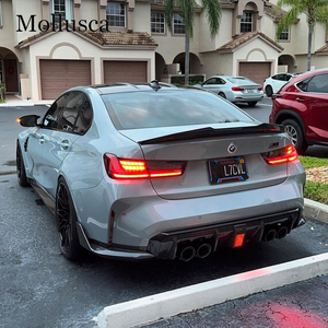 Aileron de coffre arrière en fibre de carbone style nid d'abeille PSM pour BMW Série 3 G20 G28 & M3 G80 2018-2025 - Product Image 6