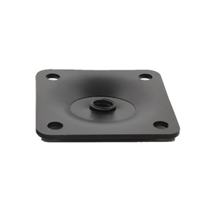 Couvre-pieds de canapé Hanlinchang 49x49x2.0mm, connecteur carré plat en acier carbone estampé pour pieds en bois - Product Image 4