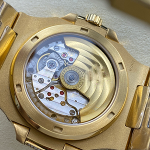 Customizable 18K Gold Moissanite Men's Waterproof Automatic Mechanical <b>Watch</b> Diamond Sapphire Crystal Ceramic <b>Case</b> - Product Image 6