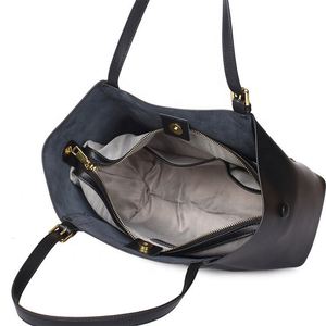 Sacs à main en cuir véritable de marque privée mode écologique blanc - Product Image 4