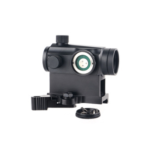 Chiến Thuật Săn Bắn 1x24mm Màu Đỏ Màu Xanh Lá Cây Dot Sight Phạm vi QD Nhanh Chóng Phát Hành 20Mm Hight Cơ Sở Gắn Kết Kép Gắn Kết Với Tổ Ong Dù Để Che Nắng - Product Image 2