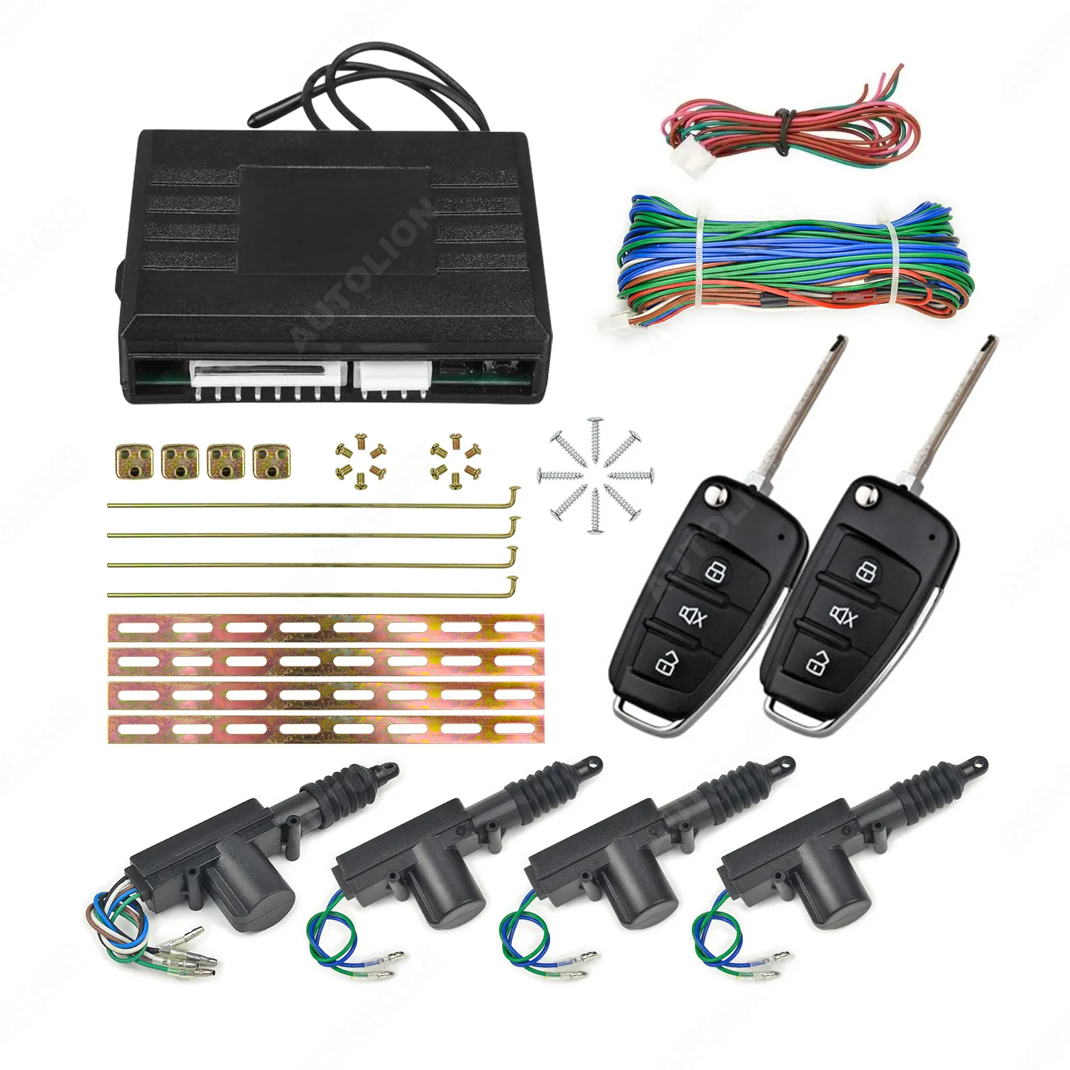 Car Remote Central Door Lock Keyless System Central Locking with Car Alarm System Auto Remote Central Door Lock Kit