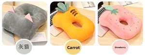 Oreiller de sieste en peluche en coton PP pour enfants d'école primaire, soutien du cou, anti-étranglement, lavable en machine, portable, pour bureau/avion, motif animal - Product Image 5