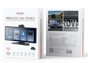 Yesido <span class=keywords><strong>KM19</strong></span> BT5.2 Pantalla HD de 60Hz con cámara de respaldo delantera y trasera 10,26 pulgadas 4 en 1 Car Audio/video Navigation Car Play - Product Image 6