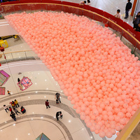 Offre Spéciale 200 500 1000 pièce ballon pluie goutte filet personnalisé Latex ballon filet mariage anniversaire célébration fête décoration