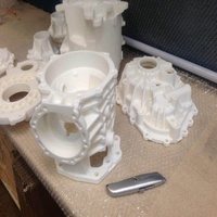 Service d'impression de résine 3D SLA Service de prototype rapide en plastique Imprimante 3D