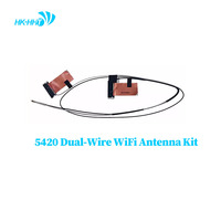 Kit d'antenne sans fil interne pour Dell Latitude 5420 5421 5430 5431 Precision 3470, câble de signal WiFi, pièce de rechange 0614GV 05DG4G