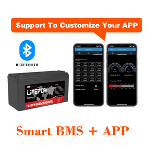 แบตเตอรี่ลิเธียมไอออน Lifepo4 สำหรับระบบพลังงานแสงอาทิตย์ แบบกันน้ำ Ip67 ขนาด 12V 100Ah 200Ah สำหรับขายส่ง - Product Image 3