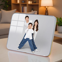 Bingkai Album Foto PVC Plastik Berbentuk U, Lis Pembatas Tepi untuk Cetakan Ukuran U10 U13 U8.5