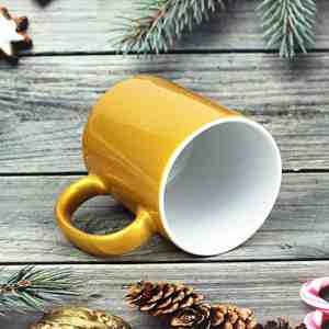 Manufacturer Wholesale Pearl <b>Light</b> Round-Handle Gold Silver Pearl-Luster Image-Coated Heat-Transfer Ceramic Mugs for Household - Product Image 2