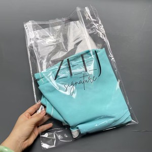 ถุง OPP สำหรับบรรจุภัณฑ์เสื้อผ้าผู้หญิงและกางเกงยีนส์ผู้ชาย แบบขายส่งจากโรงงาน รับทำโลโก้ตามสั่ง พร้อมเทปกาวในตัว เหมาะสำหรับร้านบูติก - Product Image 2