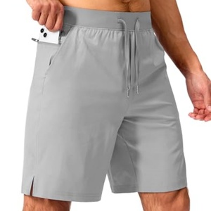 Custom Men's Lightweight Corduroy Casual Gym Shorts with Zipper Pockets Quick Dry Basketball Athletic Workout - Product Image 1