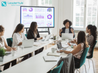 Pantalla Interactiva Inteligente con Pantalla Táctil 4K de 65 Pulgadas, Disponible en Almacenes de Leaderhub en EE. UU., Pizarra Interactiva