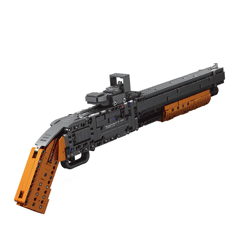 XINGBAO 24001 Armas Militares Shooting Gun Set Rifle DIY Brinquedos Plastic Building Block para Meninos Building Toys Color Box Unisex Multi