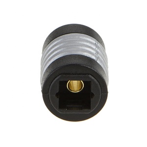 Đen kỹ thuật số sợi quang <span class=keywords><strong>Toslink</strong></span> nữ để <span class=keywords><strong>Toslink</strong></span> nữ Extention Cáp Coupler nối <span class=keywords><strong>adapter</strong></span> - Product Image 2