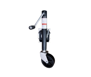 <span class=keywords><strong>Rueda</strong></span> <span class=keywords><strong>Jockey</strong></span> giratoria <span class=keywords><strong>plegable</strong></span> con rociador negro de 1500lbs con soporte para remolque con <span class=keywords><strong>rueda</strong></span> de 8 pulgadas para remolque RV, BoatTrailer - Product Image 2