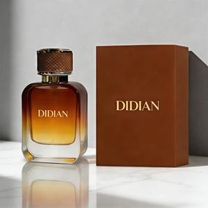 Botella <span class=keywords><strong>de</strong></span> Perfume Cuadrada <span class=keywords><strong>de</strong></span> Lujo <span class=keywords><strong>de</strong></span> 30 ml y 50 ml, Botella <span class=keywords><strong>de</strong></span> Vidrio Negra Ámbar con Caja <span class=keywords><strong>de</strong></span> Regalo y Tapa <span class=keywords><strong>de</strong></span> Cuero, Superventas - Product Image 1