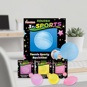 Juguete Sensorial Antiestrés Personalizado de Pelota Deportiva Mini, Suave y Blanda, para Tiendas de Juguetes, OEM, ODM - Product Image 1