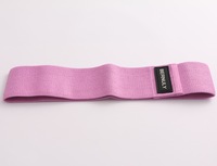 Bande de Résistance pour Yoga, Bande de Hanche Antidérapante en Latex Tricoté Élastique pour Squats, Entraînement des Fessiers et des Hanches Galbées