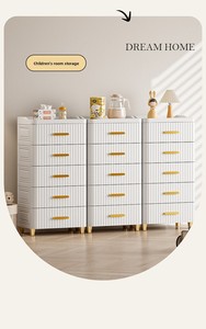 Cajonera <span class=keywords><strong>de</strong></span> Almacenamiento <span class=keywords><strong>de</strong></span> Plástico <span class=keywords><strong>de</strong></span> 5 Niveles para Oficina y Sala <span class=keywords><strong>de</strong></span> Estar, Diseño Moderno, Armario Organizador <span class=keywords><strong>de</strong></span> Ropa - Product Image 6