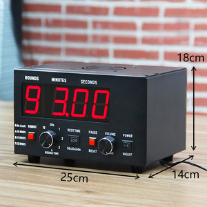 Ganxin Horloge d'intervalle d'entraînement de <span class=keywords><strong>boxe</strong></span> professionnelle Digital Inhoor Home Gym Boxing MMA Fitness Timer avec options RVB - Product Image 4