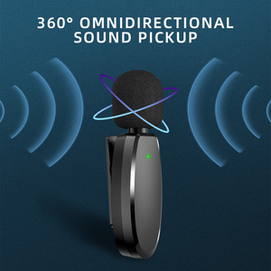 VIMAI-Mini micrófono USB profesional a buen <span class=keywords><strong>precio</strong></span>, <span class=keywords><strong>clip</strong></span> de solapa Lavalier, diseño inalámbrico, no necesita aplicación para iPhone - Product Image 6