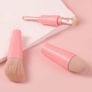 Innovative 4 In 1 Makeup <b>Brush</b> Multifunctional Portable Beauty Tool For Foundation Blush Concealer - Product Image 3