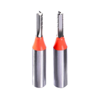 Fresa de extremo de carburo de vástago de 1/2 pulgadas personalizable TCT 3 flautas CNC Mortising Bits dientes para maquinaria de carpintería Soporte OEM