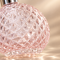 Vente en gros de flacons vaporisateurs de parfum en verre rond vintage de 100 ml avec bulbe à presser pour l'emballage de parfums